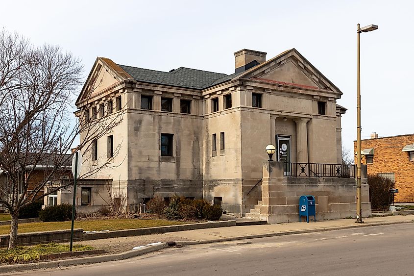 Former Carnegie Library in Niles, Michigan