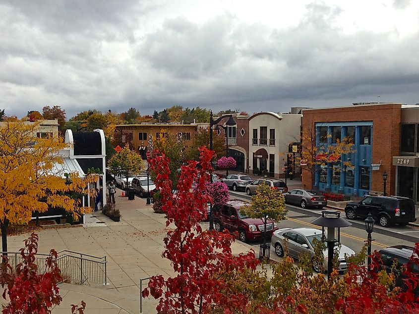 Downtown East Grand Rapids.