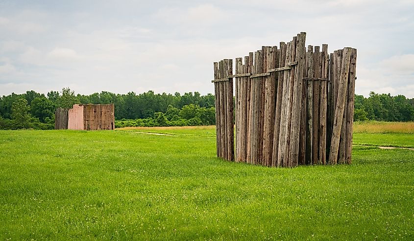 Shelter at Cahokia Mounds State Historic Site