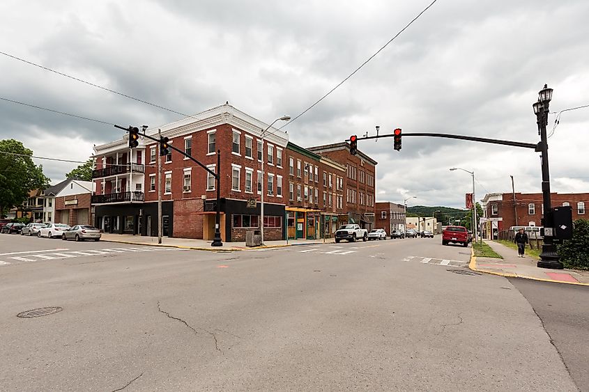 Downtown Elkins, West Virginia