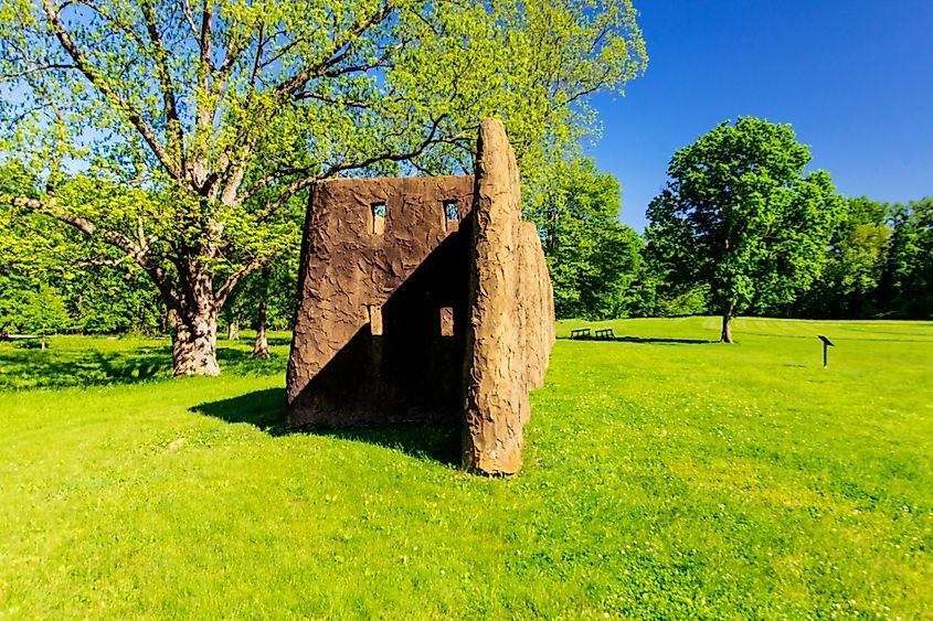 Angel Mounds State Historic Site in Indiana.