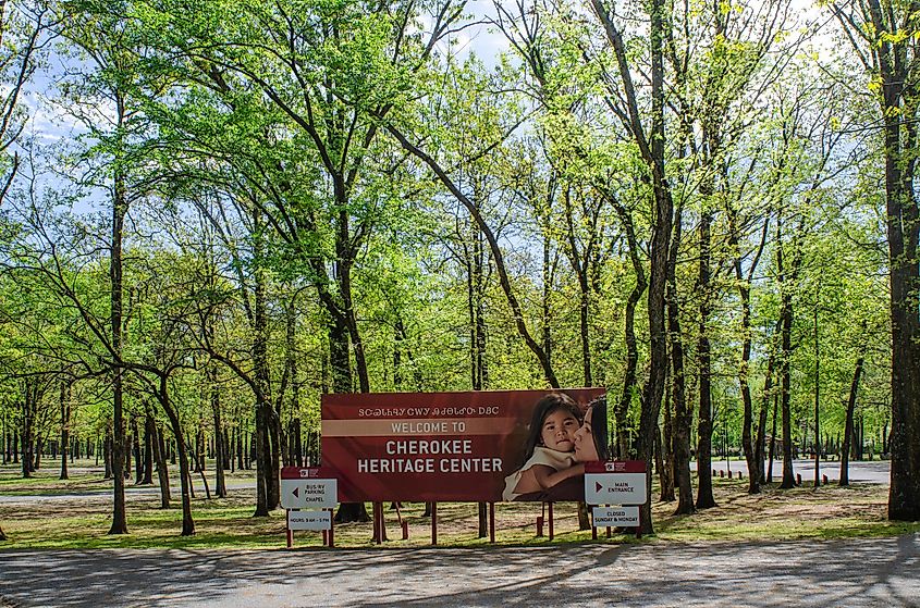 The Cherokee Heritage Center in Tahlequah, Oklahoma.