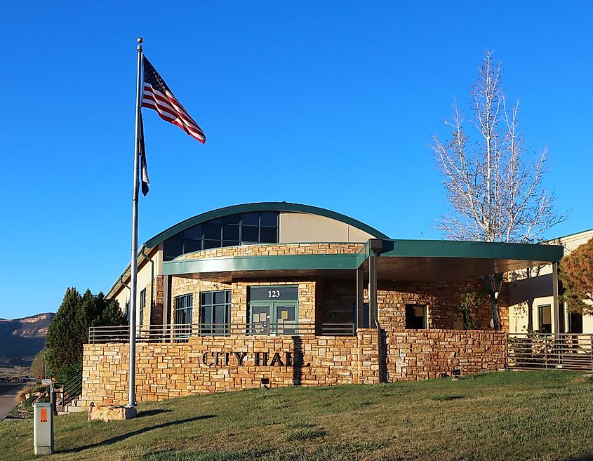 Cortez City Hall, Cortez, Colorado