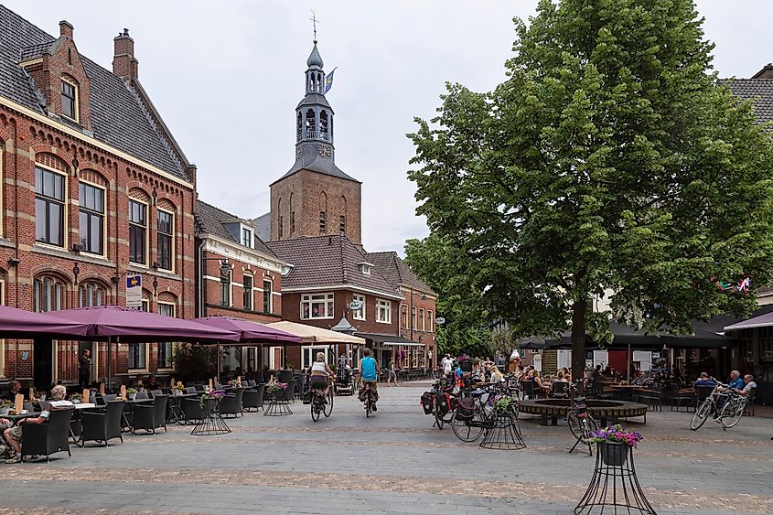 The town of Groenlo, Netherlands.