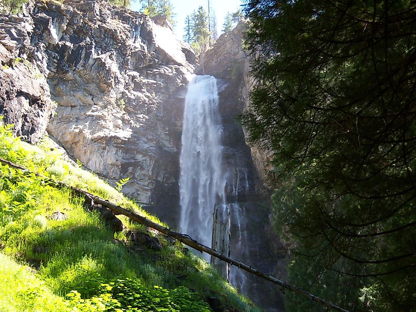 Rainbow Falls at Stehekin, Washington