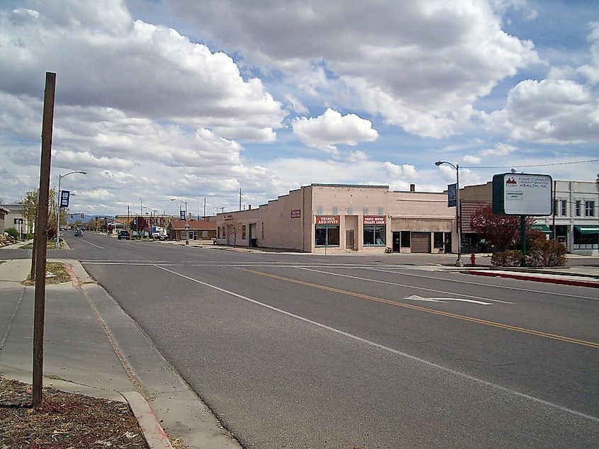 Downtown Price, Utah.