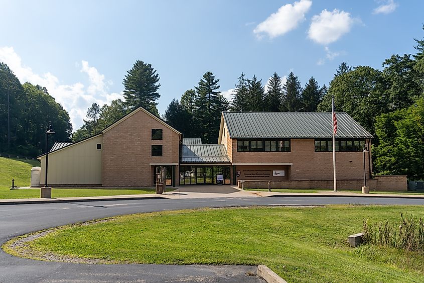 Fort Necessity National Battlefield, National Road Heritage Corridor. Interpretive and Education Center.