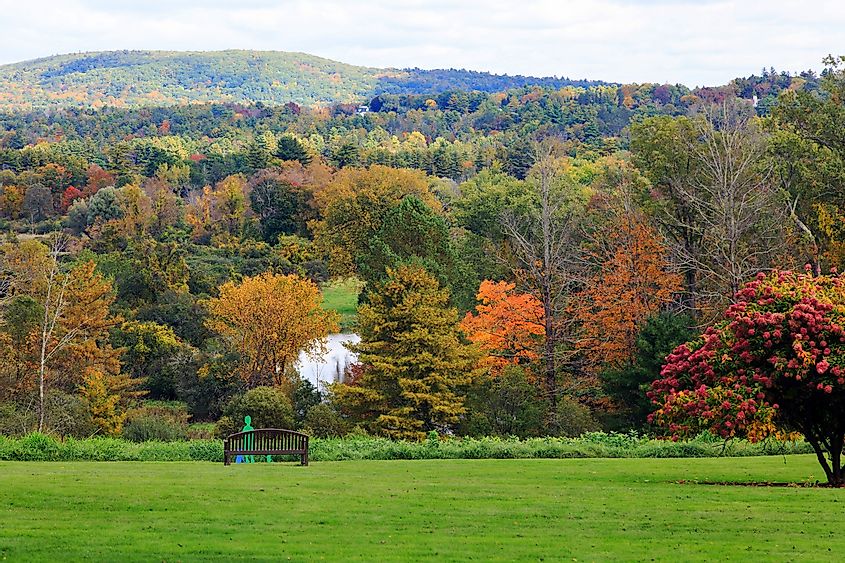 Autumn Afternoon in Stockbridge Massachusetts