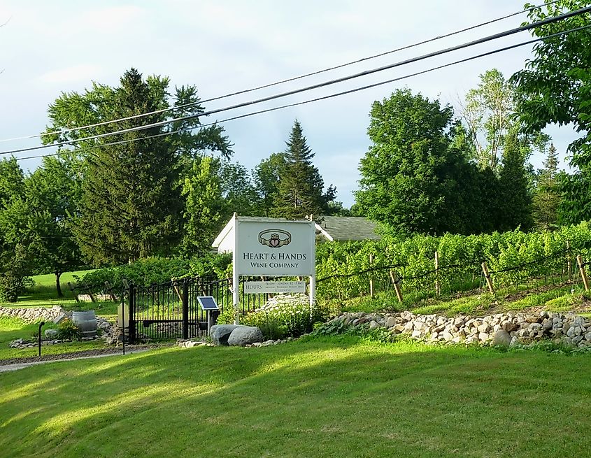 A beautifu winery in Aurora, New York