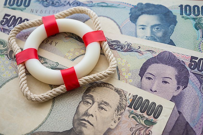 financial crisis in Japan