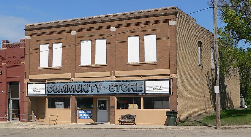 Frederick Community Store in Frederick, South Dakota.