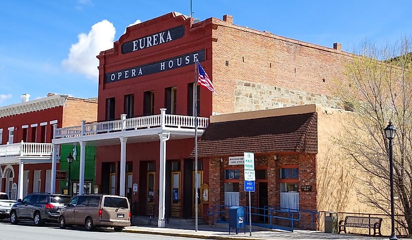 The Opera House in Eureka, Nevada.