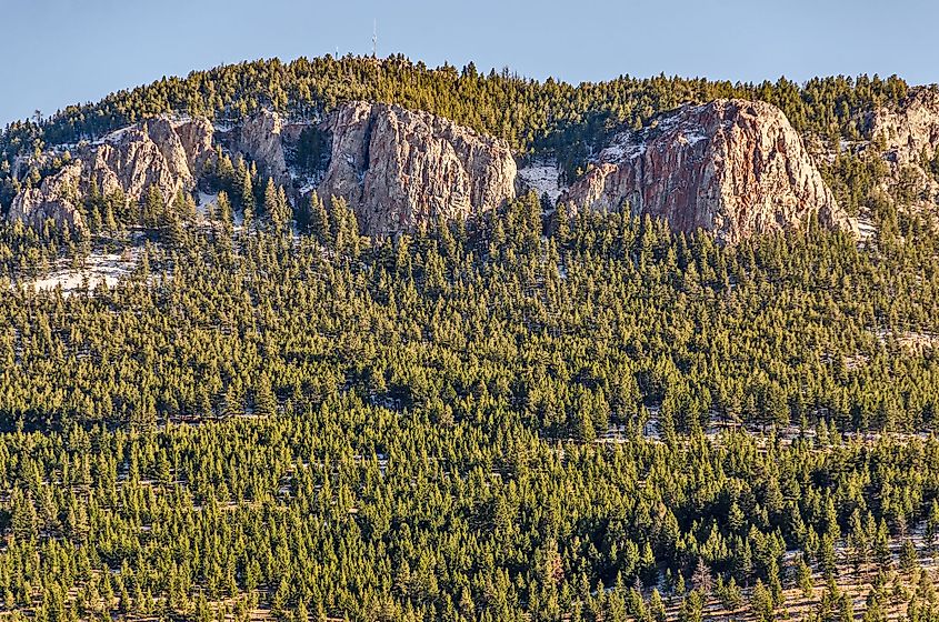 Hiking trails in Mount Helena City Park