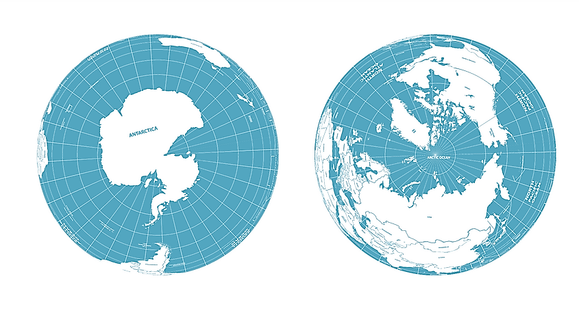 Arctic and Antarctic