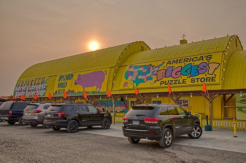 Minnesota's Largest Candy Store in the town of Jordan, Minnesota.