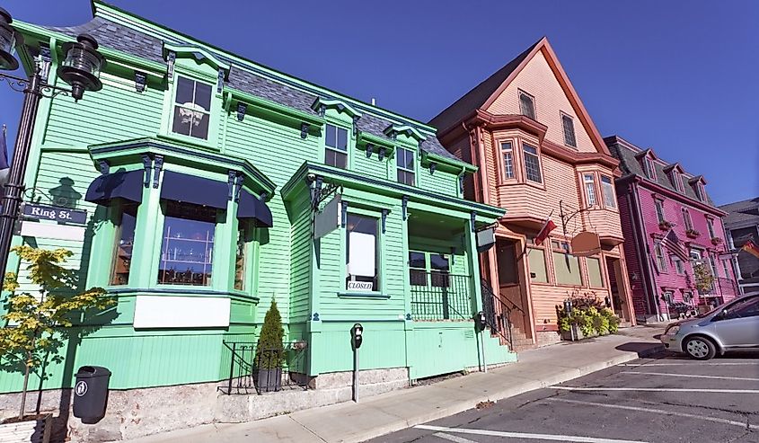 King Street, Lunenburg, Nova Scotia, Canada.