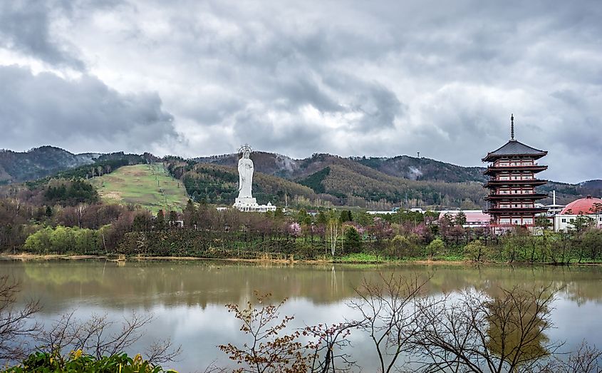 Dai Kannon of Kita no Miyako park