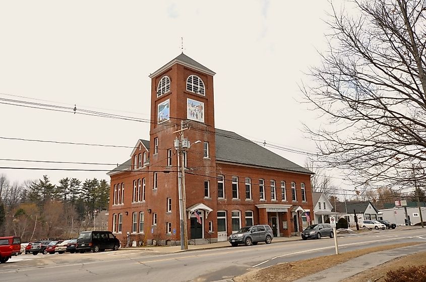 The Town Hall in Antrim, New Hampshire