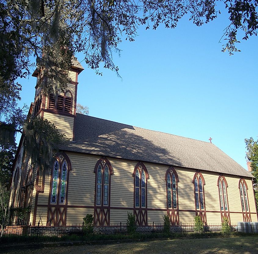 Christ Episcopal Church in Monticello, Florida