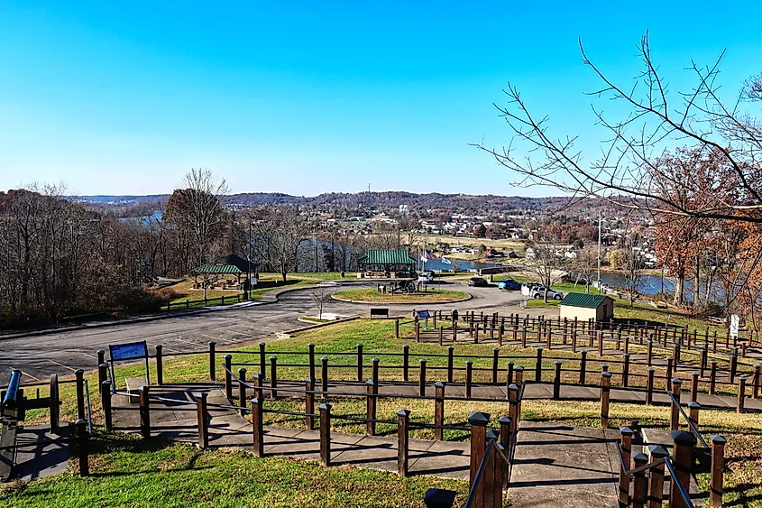 Fort Boreman Park in Parkersburg, West Virginia