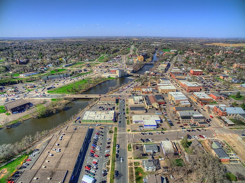 Нортфилд - город в Миннесоте, недалеко от района метро Twin Cities