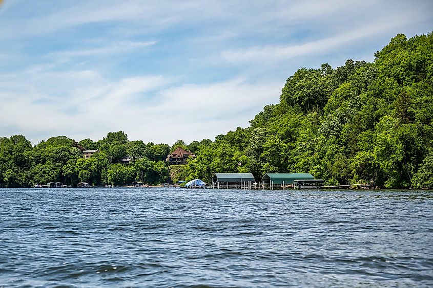 The beautiful Lake Minnetonka in Minnesota.