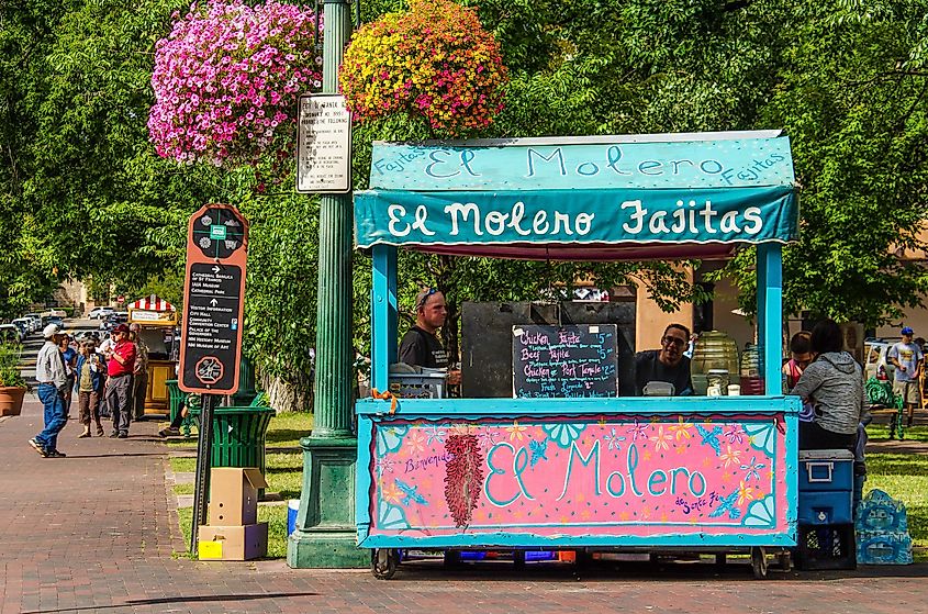 Food Stand, Downtown Santa Fe