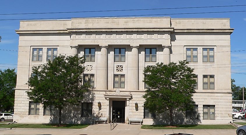 Red Willow County Courthouse in McCook, Nebraska.