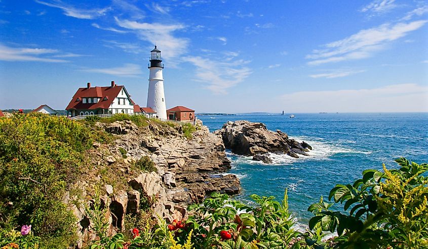 Cape Elizabeth, Portland's head lighthouse