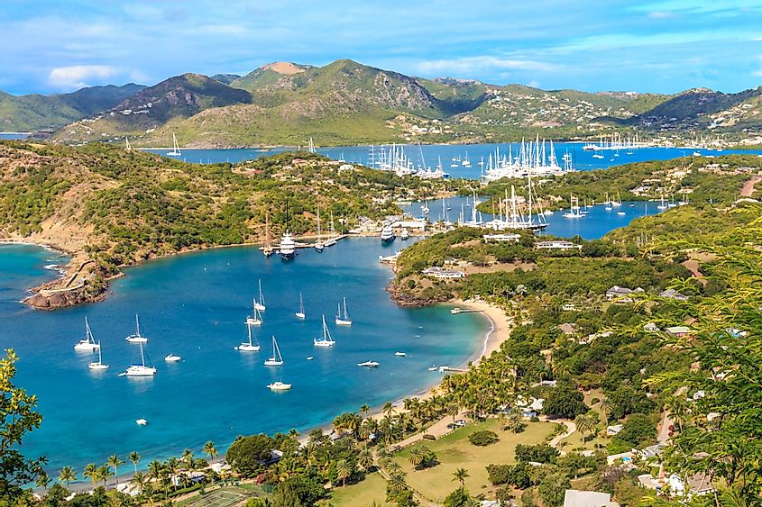 Antigua Bay, view from Shirely Heights