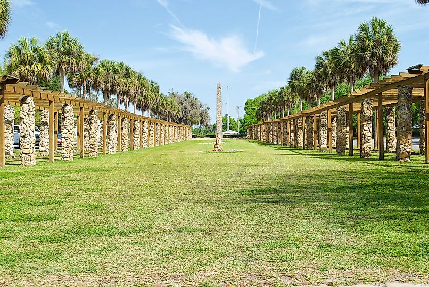 Ravine Gardens State Park in Palatka, Florida