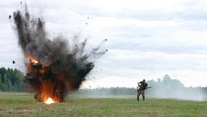 Gunpowder gave the Ottomans an early advantage.