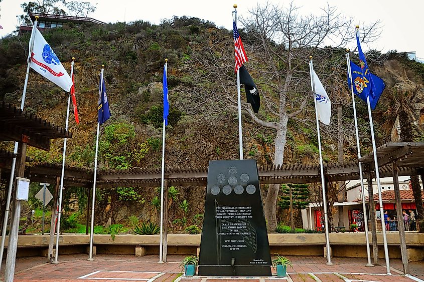 Avalon Veterans Memorial Park, Catalina Island, California