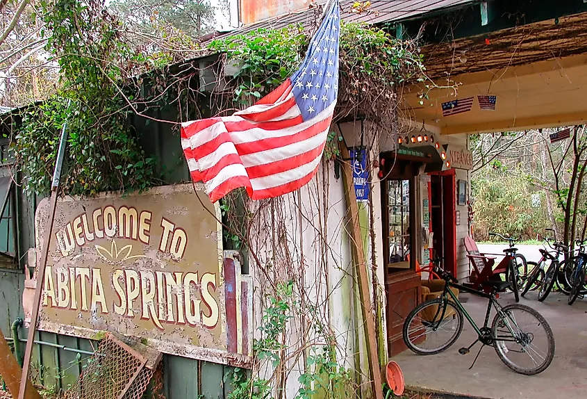Abita Mystery House, Abita Springs, St Tammany Parish, Louisiana. Image credit: Malachi Jacobs via Shutterstock.