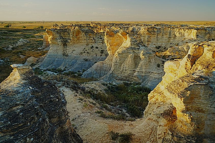 Little Jerusalem Badlands State Park, Kansas.