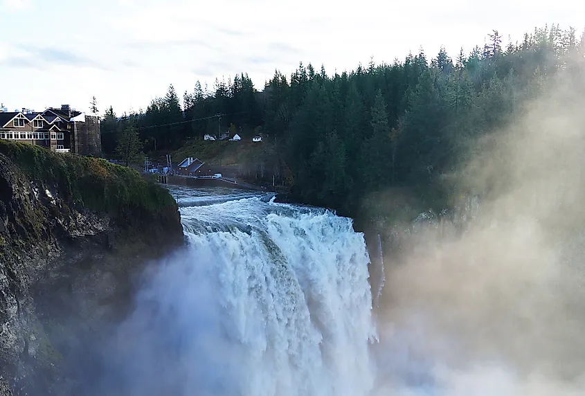 Snoqualmie Falls in Snoqualmie, Washington