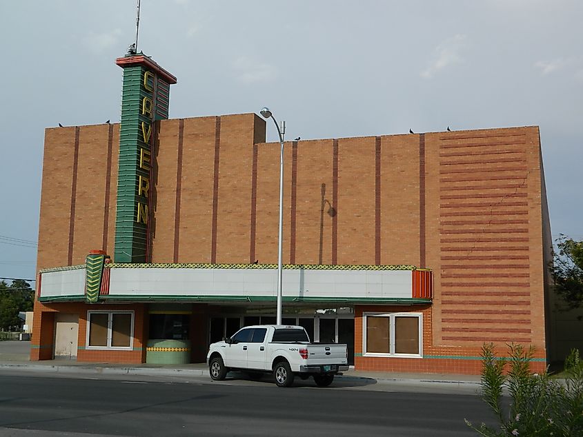 The historic Cavern Theater, New Mexico.