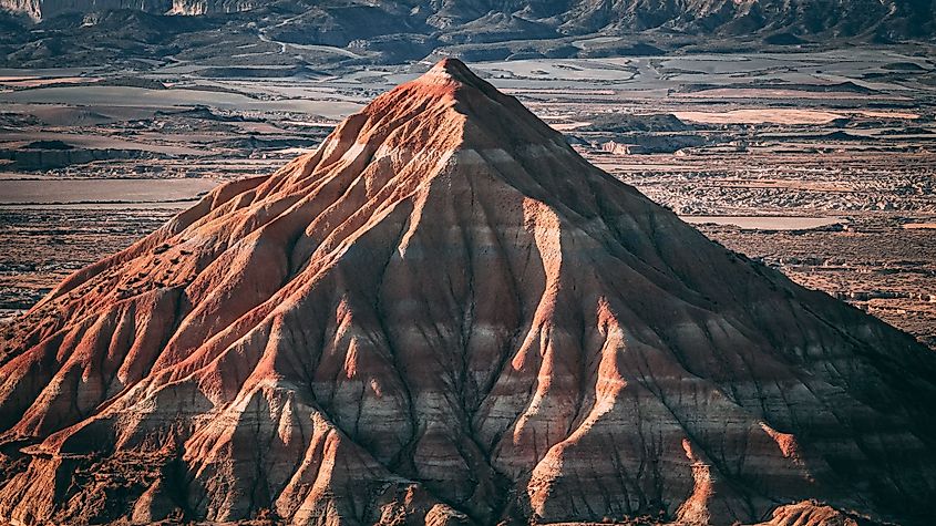 Bardenas Reales in Spain