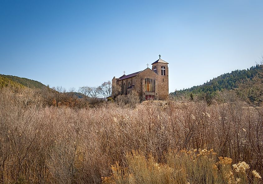 St. Joseph Apache Mission Church, New Mexico.