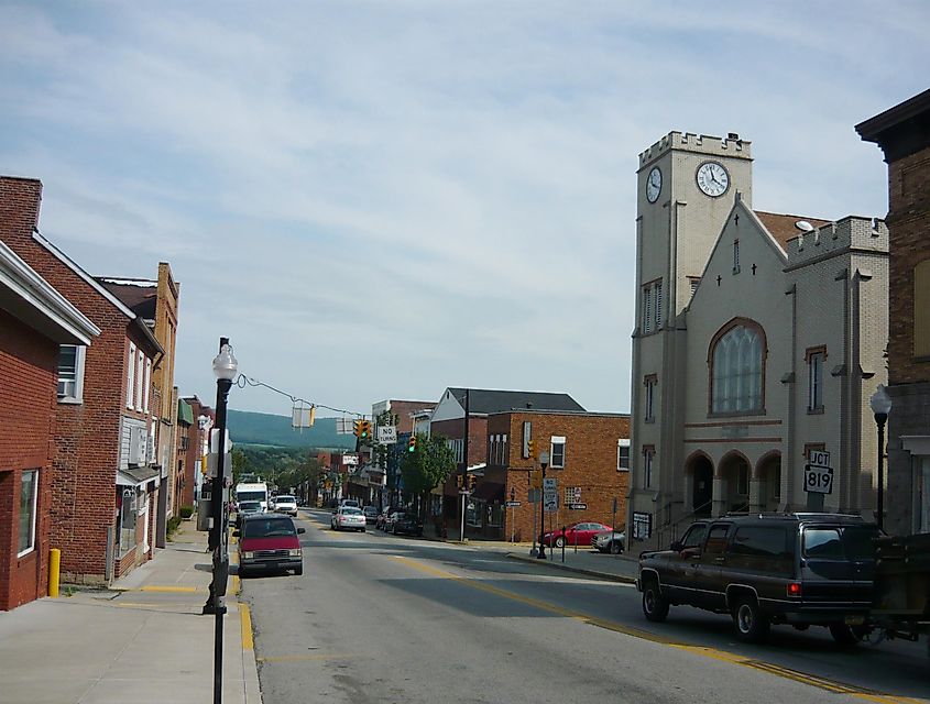 Historic district in Mount Pleasant, Pennsylvania