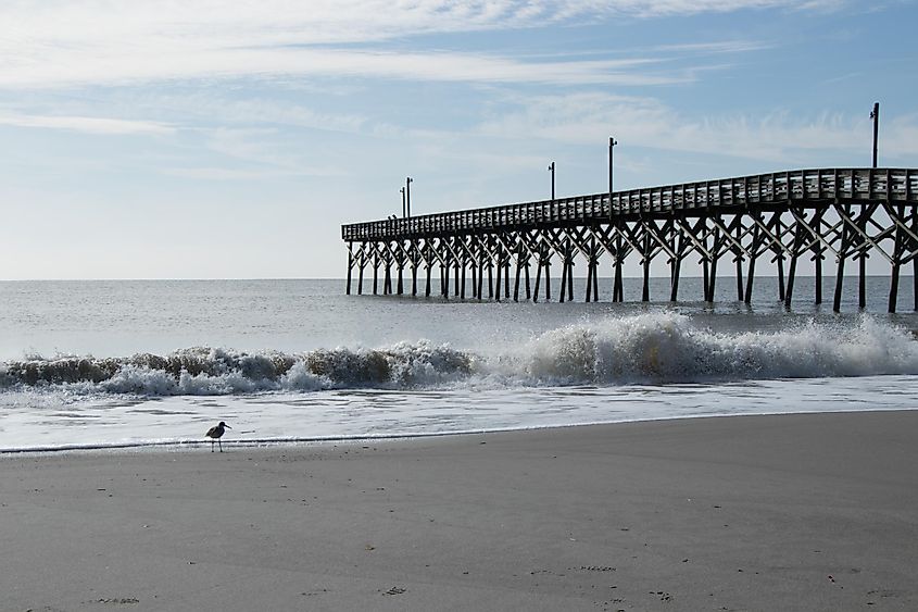 Pier at Holden Beach, North Carolina