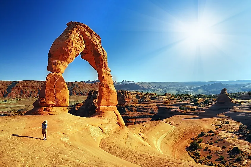 Beautiful Arches National Park.