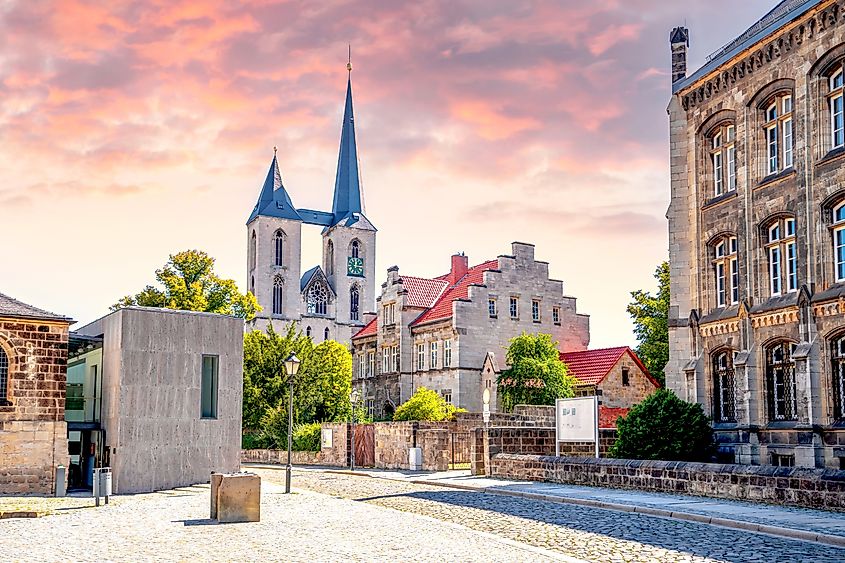 Church in Halberstadt, Germany.