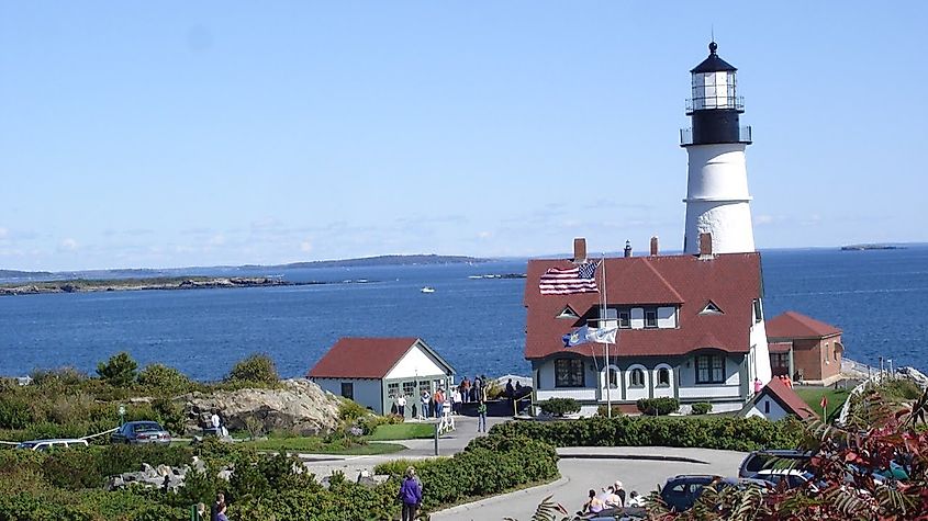 Cape Elizabeth east lighthouse, Maine