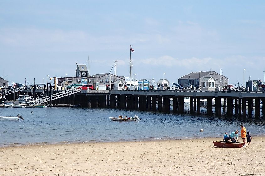 Pier in Provincetown, Massachusetts
