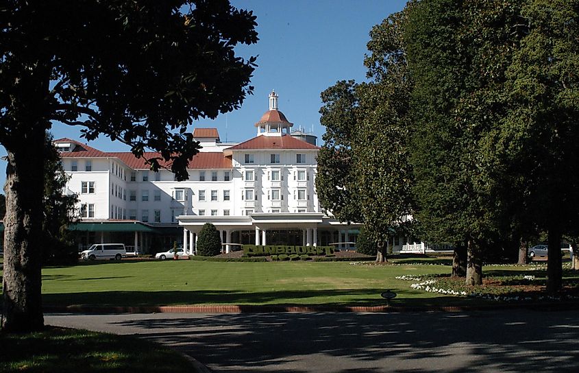 Pinehurst Country Club in Pinehurst N.C., one of the finest golf courses in the United States