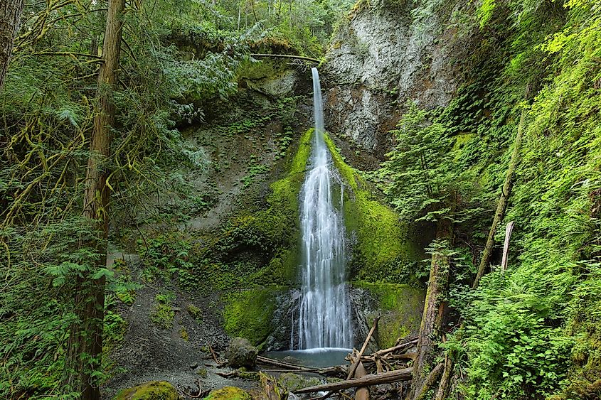 Marymere falls