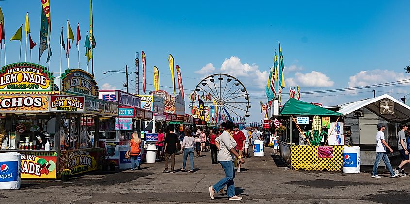 Montgomery, Alabama, USA: The Alabama National Fair.