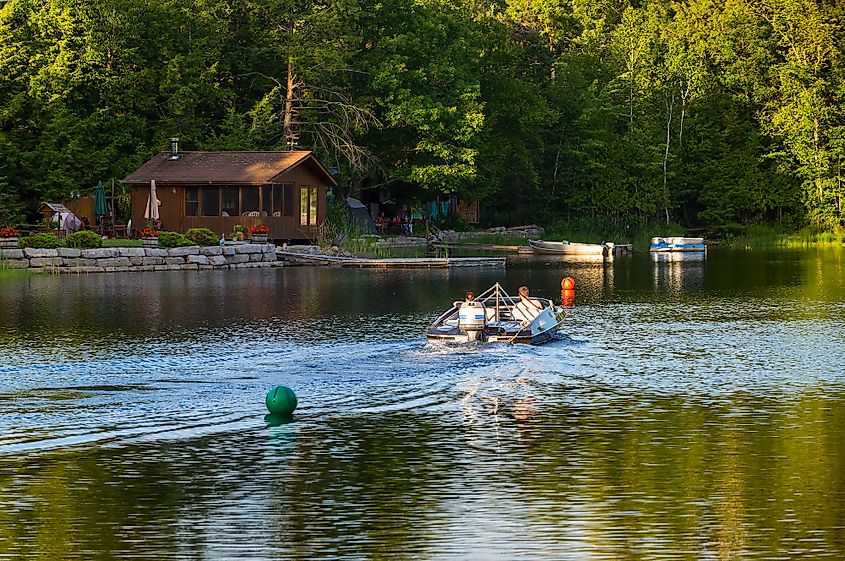The Kawartha Lakes region of Ontario.