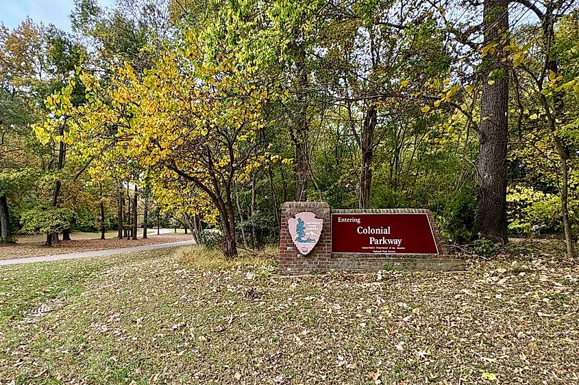 Colonial Parkway Image credit Bryan Dearsley